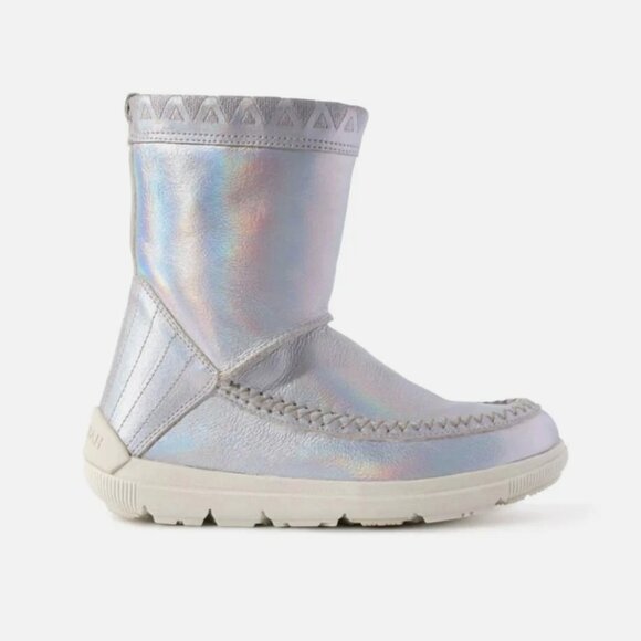 Manitobah Leather Sheepskin Shearling Boots Size 7 *BNIB, Never Worn* - Picture 1 of 5